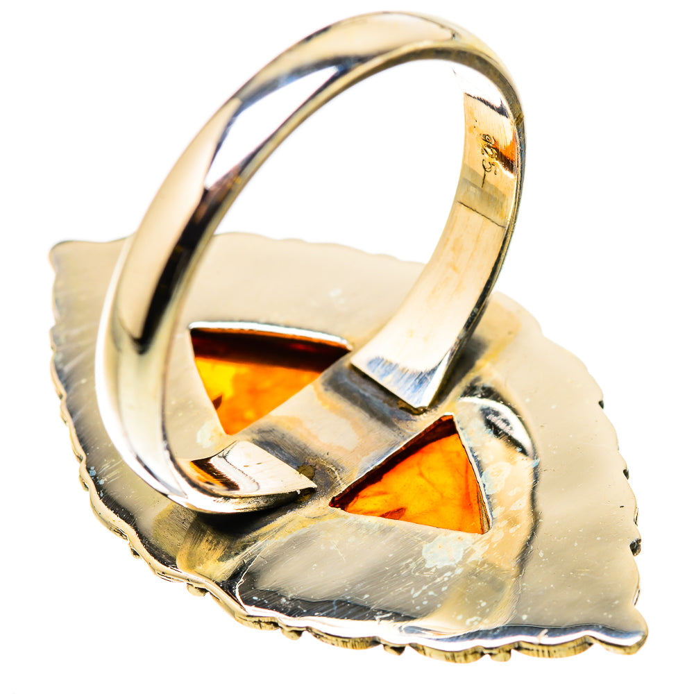 Baltic Amber Rings handcrafted by Anasilvercos - RING131099 - Photo 3