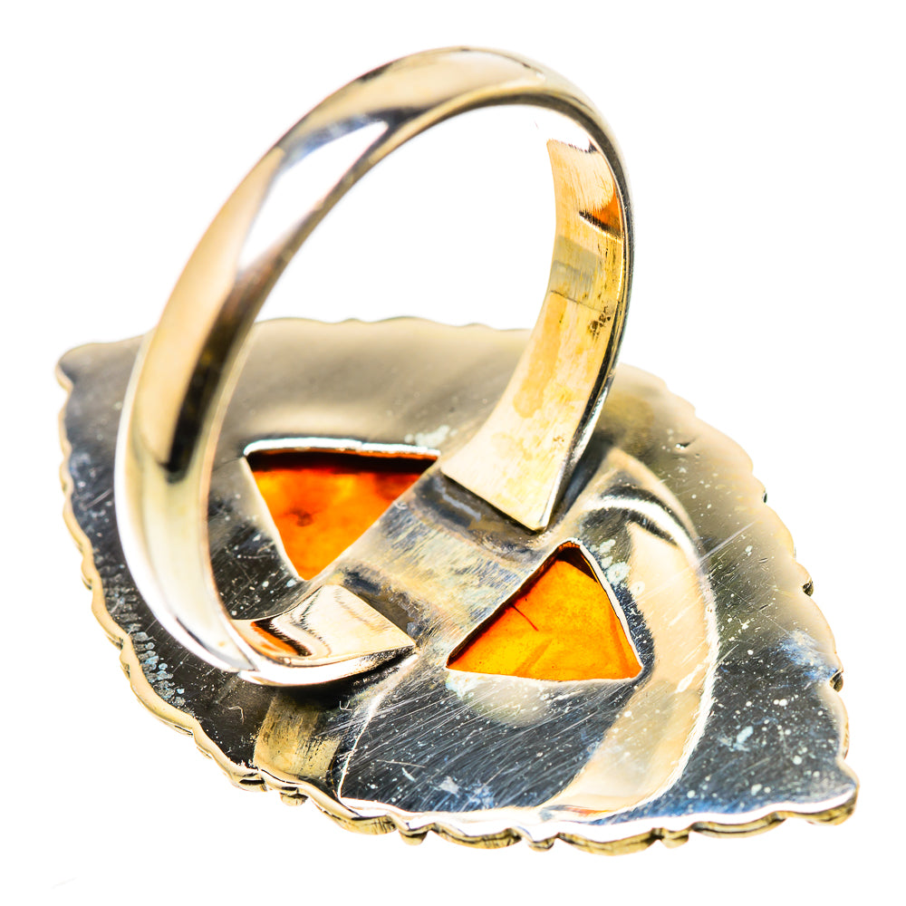 Baltic Amber Rings handcrafted by Anasilvercos - RING131112 - Photo 3