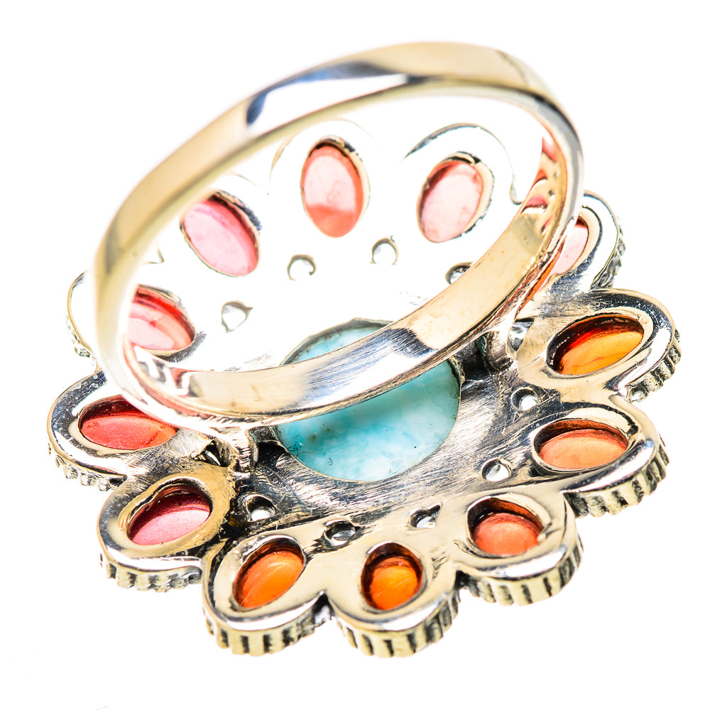 Larimar Rings handcrafted by Anasilvercos - RING131118 - Photo 3