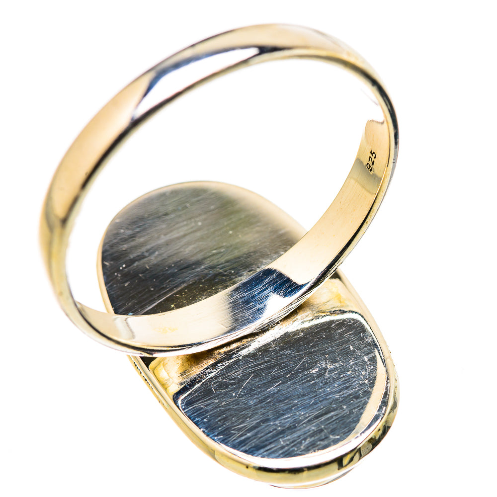 Rainbow Moonstone Rings handcrafted by Anasilvercos - RING131119 - Photo 3