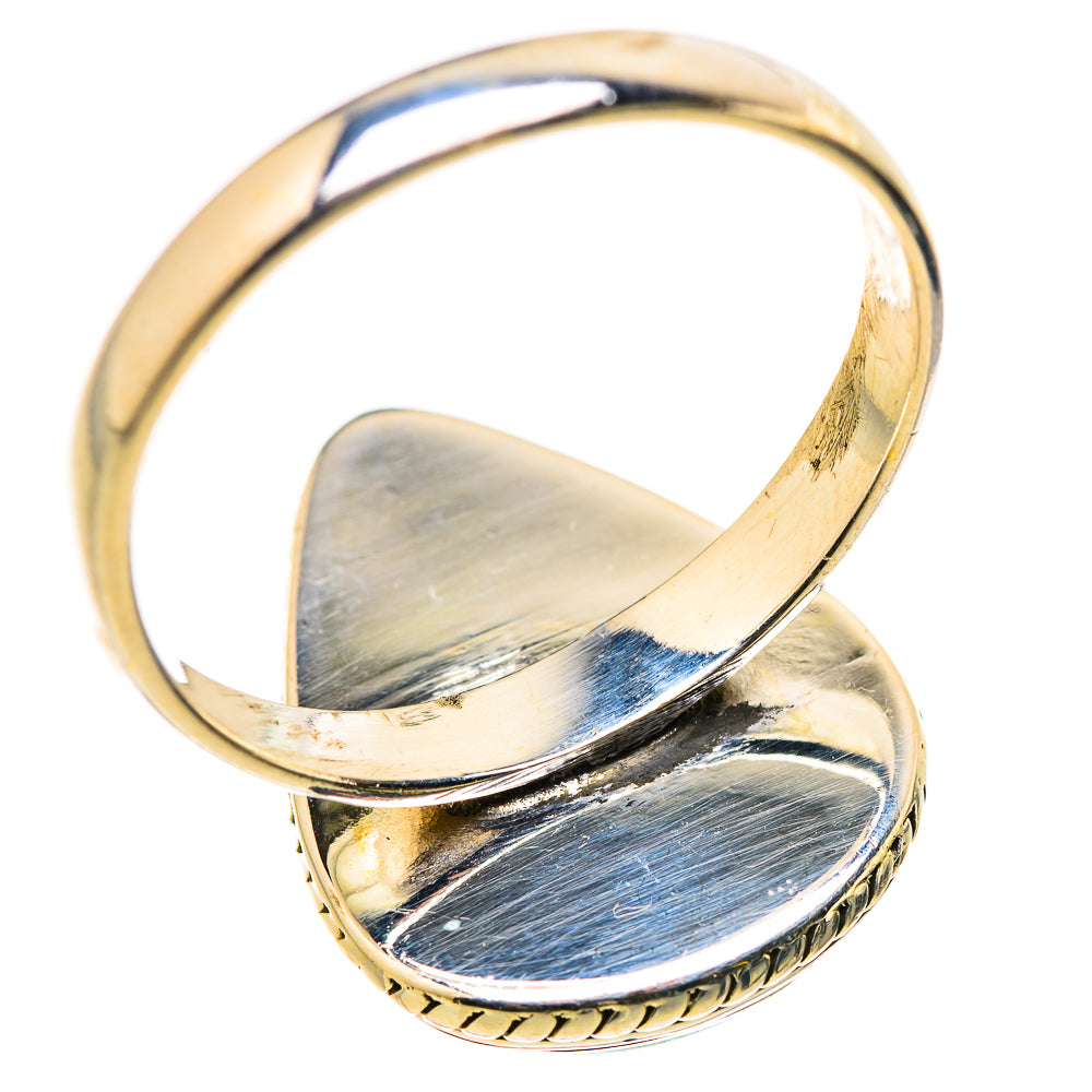 Green Moonstone Rings handcrafted by Anasilvercos - RING131121 - Photo 3