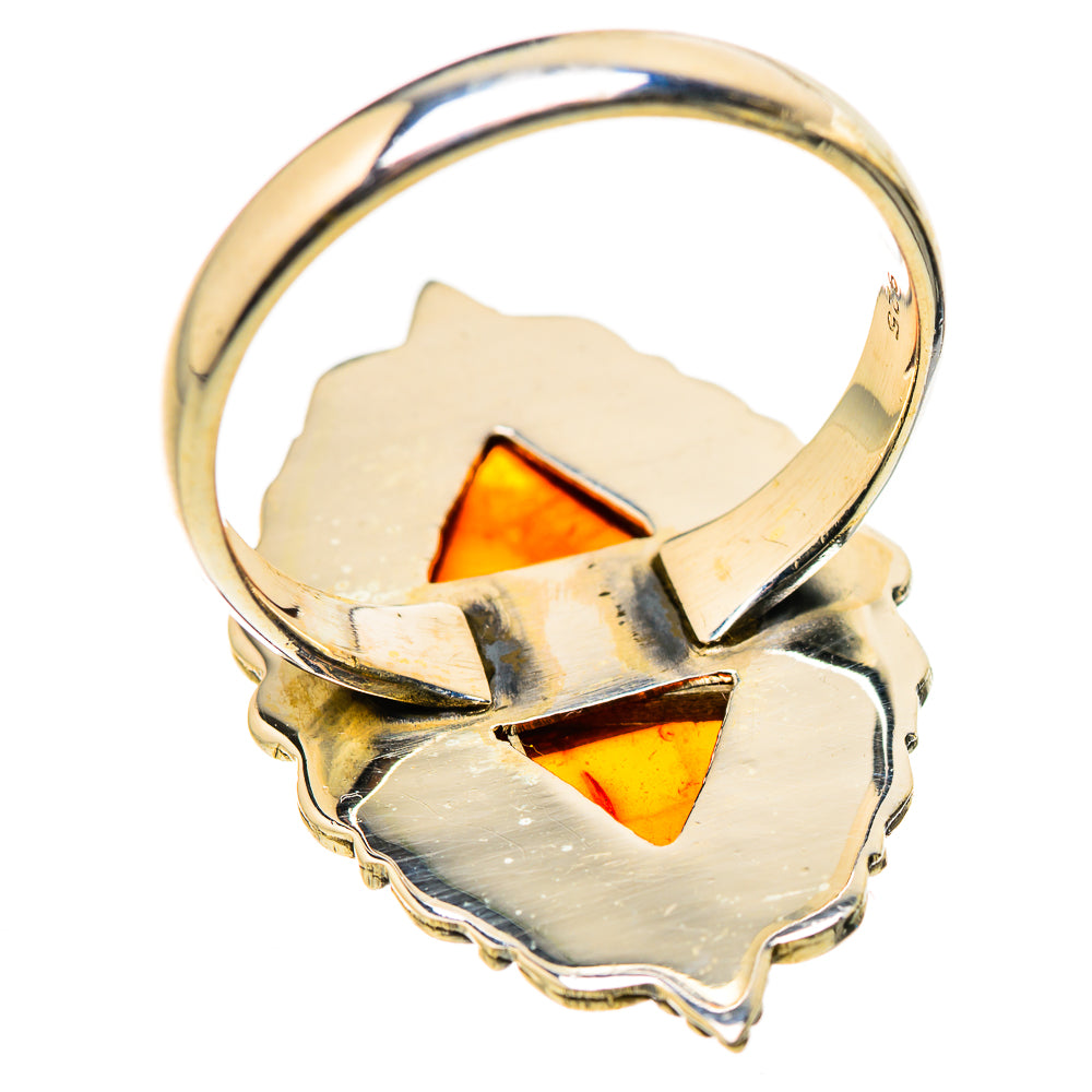 Baltic Amber Rings handcrafted by Anasilvercos - RING131123 - Photo 3