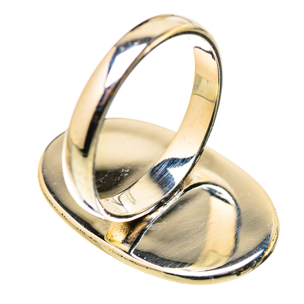 Rainbow Moonstone Rings handcrafted by Anasilvercos - RING131129 - Photo 3