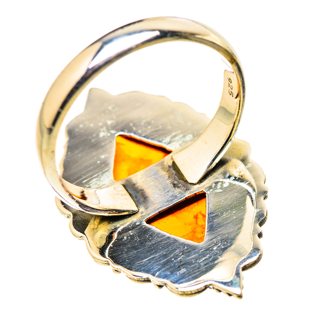 Baltic Amber Rings handcrafted by Anasilvercos - RING131132 - Photo 3