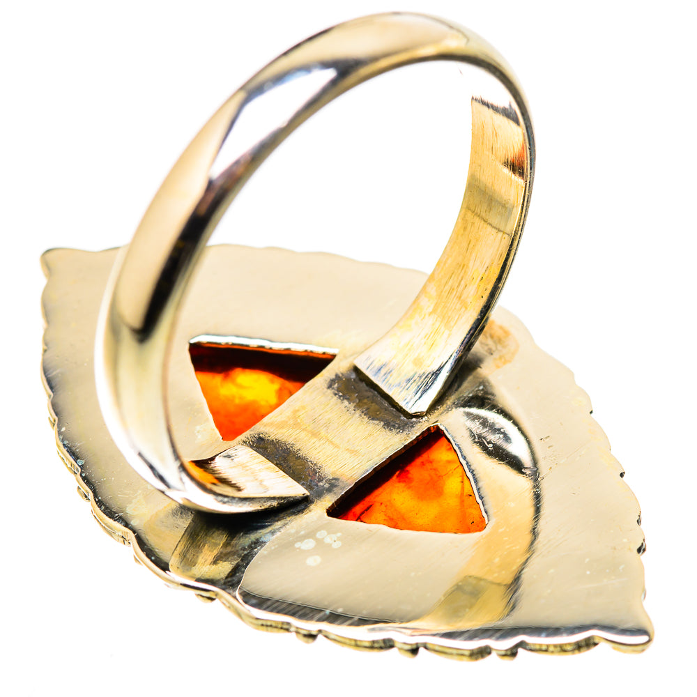 Baltic Amber Rings handcrafted by Anasilvercos - RING131133 - Photo 3