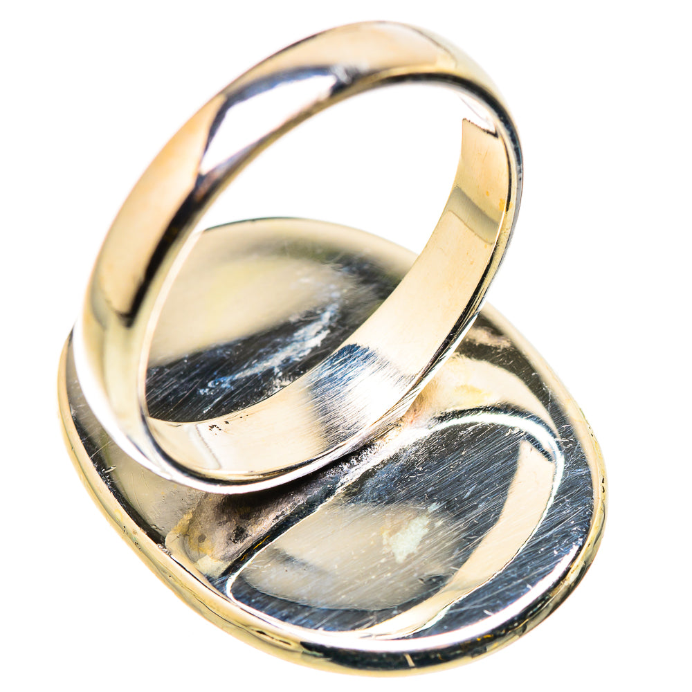 Rainbow Moonstone Rings handcrafted by Anasilvercos - RING131140 - Photo 3