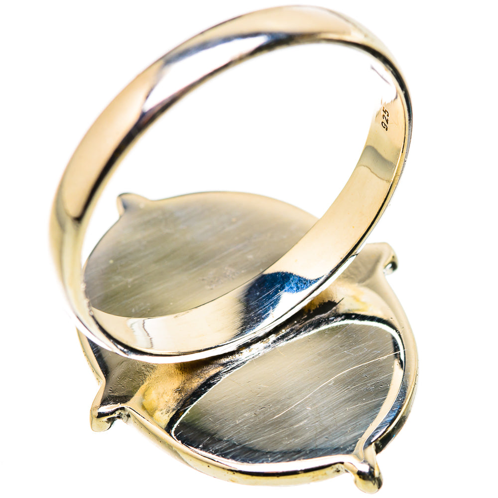 Green Moonstone Rings handcrafted by Anasilvercos - RING131141 - Photo 3