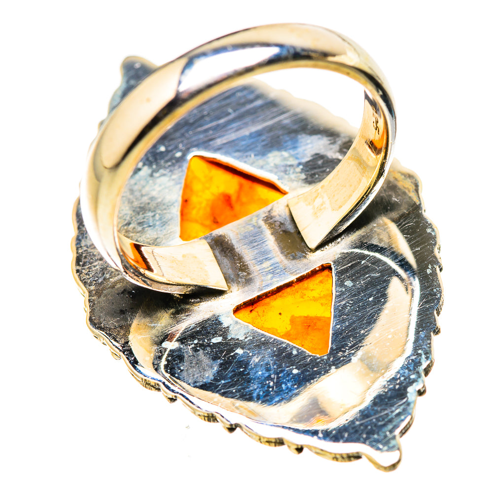 Baltic Amber Rings handcrafted by Anasilvercos - RING131143 - Photo 3