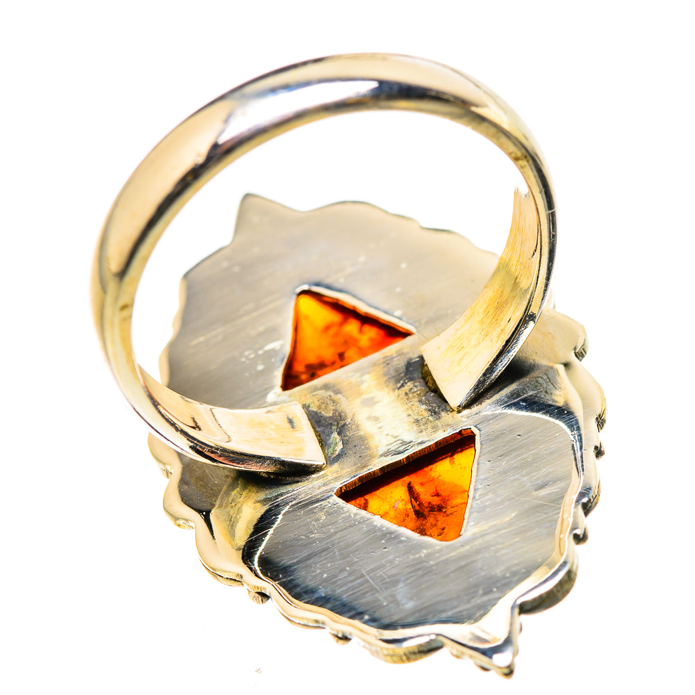 Baltic Amber Rings handcrafted by Anasilvercos - RING131147 - Photo 3