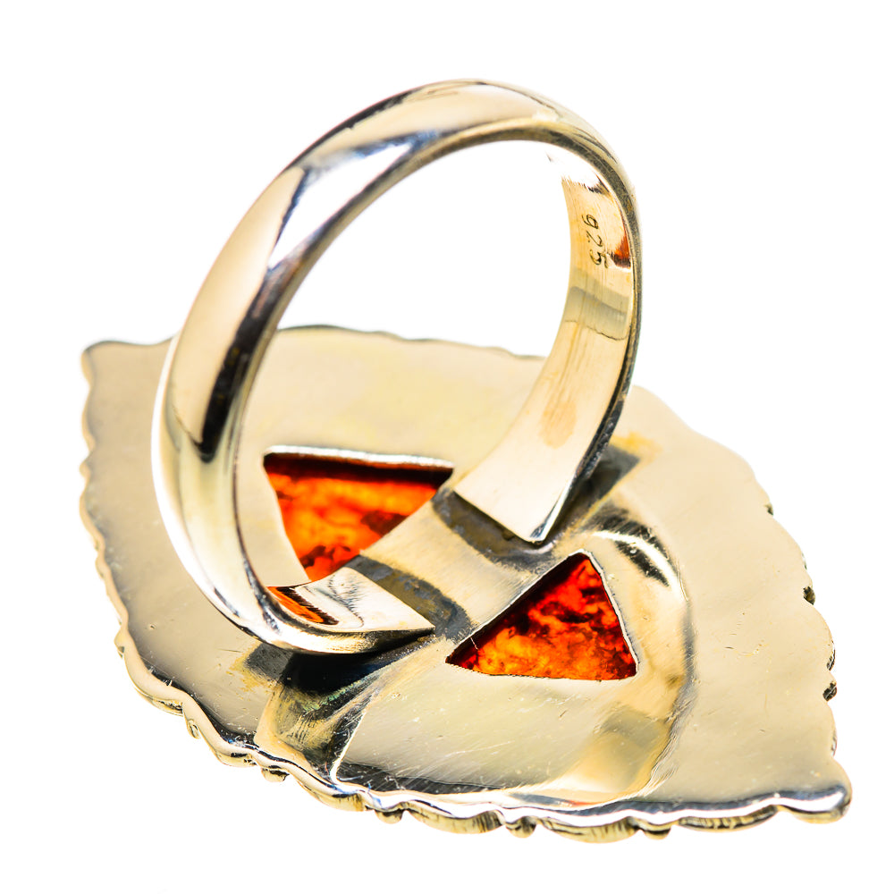 Baltic Amber Rings handcrafted by Anasilvercos - RING131148 - Photo 3