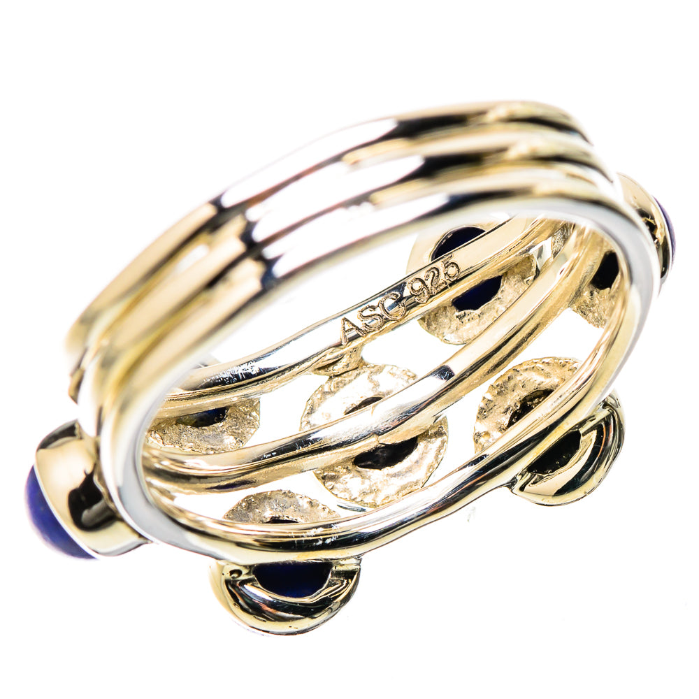 Lapis Lazuli Rings handcrafted by Anasilvercos - RING131150 - Photo 3