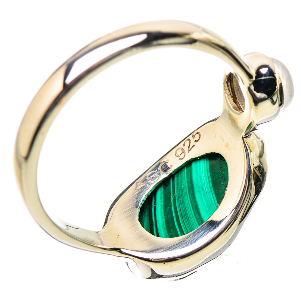 Malachite Rings handcrafted by Anasilvercos - RING131153 - Photo 3
