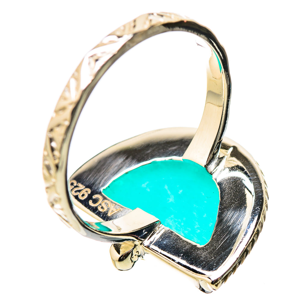 Amazonite Rings handcrafted by Anasilvercos - RING131154 - Photo 3
