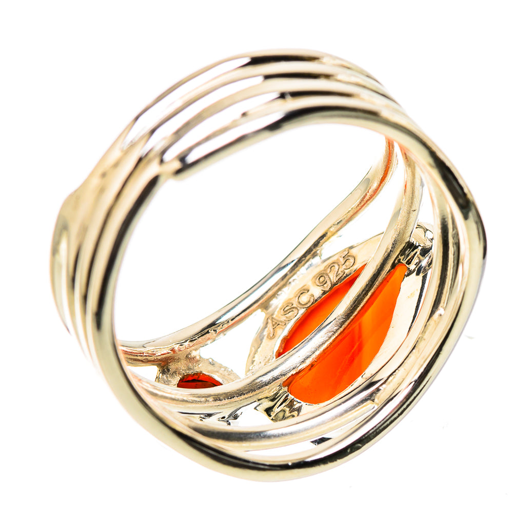 Carnelian Rings handcrafted by Anasilvercos - RING131156 - Photo 3