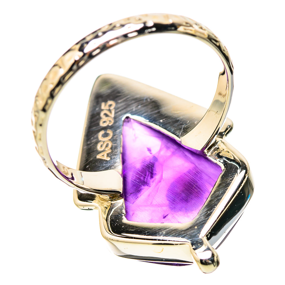 Amethyst Rings handcrafted by Anasilvercos - RING131162 - Photo 3