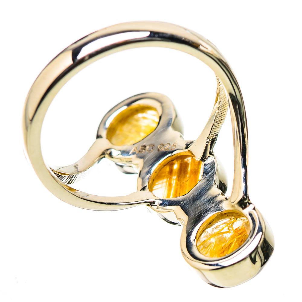 Rutilated Quartz Rings handcrafted by Anasilvercos - RING131165 - Photo 3