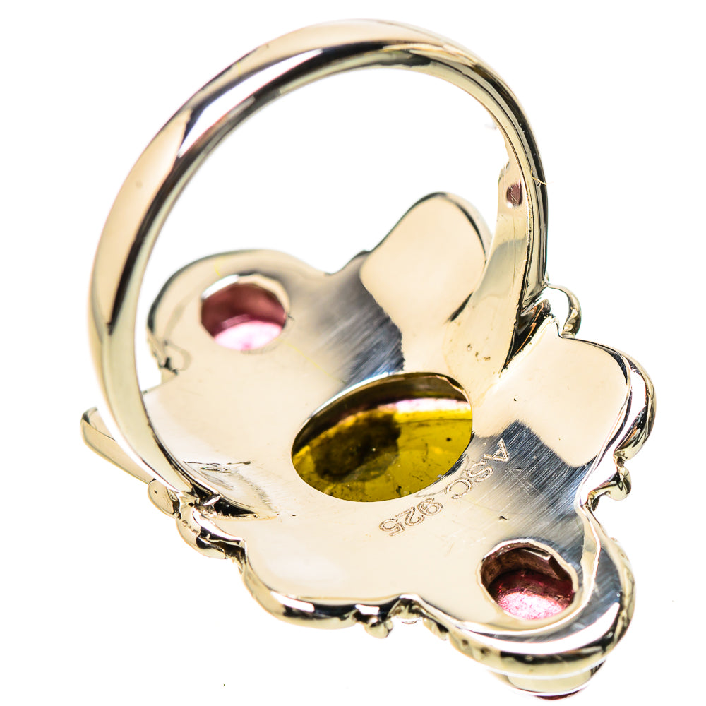 Watermelon Tourmaline Rings handcrafted by Anasilvercos - RING131170 - Photo 3