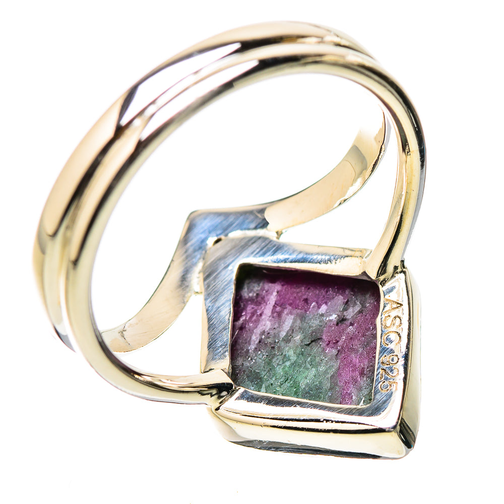 Ruby Zoisite Rings handcrafted by Anasilvercos - RING131171 - Photo 3