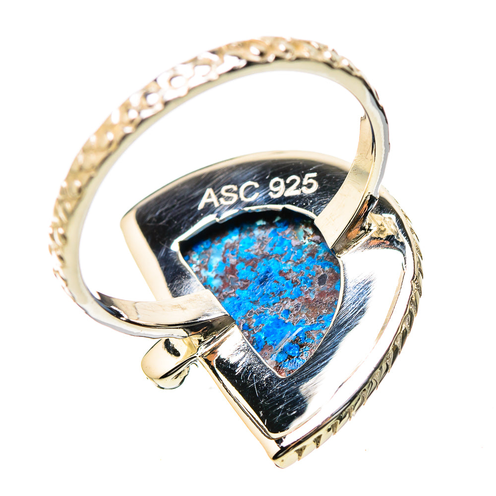Shattuckite Rings handcrafted by Anasilvercos - RING131174 - Photo 3