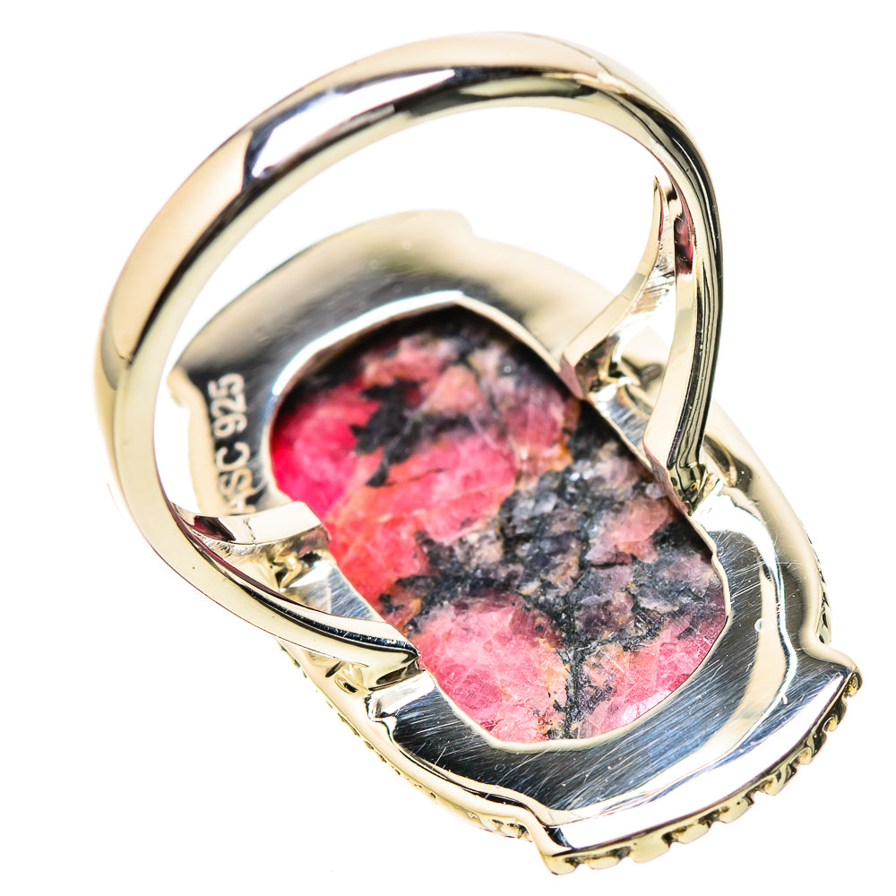 Rhodonite Rings handcrafted by Anasilvercos - RING131180 - Photo 3