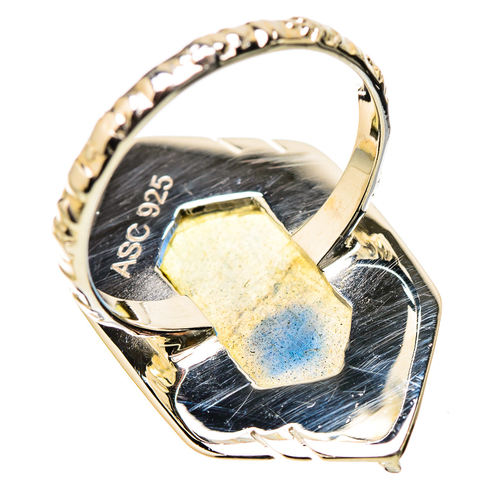 Labradorite Rings handcrafted by Anasilvercos - RING131192 - Photo 3