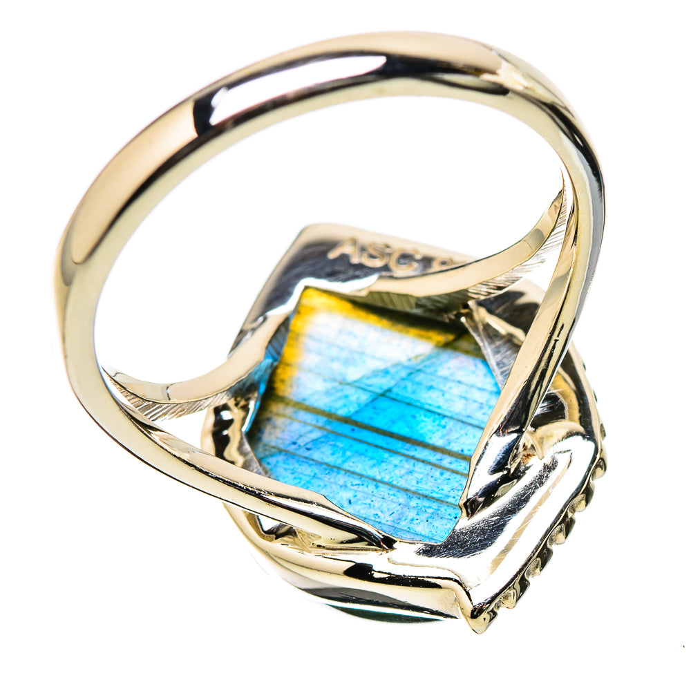 Labradorite Rings handcrafted by Anasilvercos - RING131194 - Photo 3