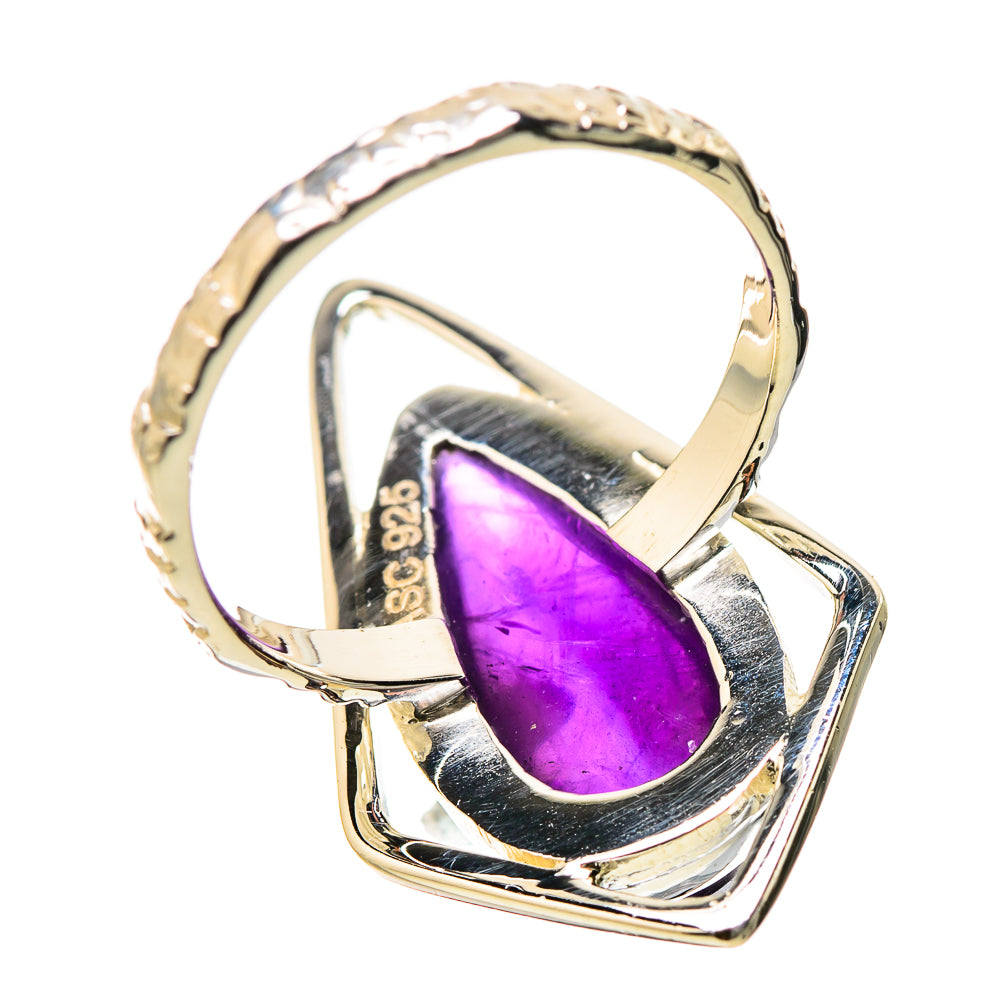 Amethyst Rings handcrafted by Anasilvercos - RING131200 - Photo 3