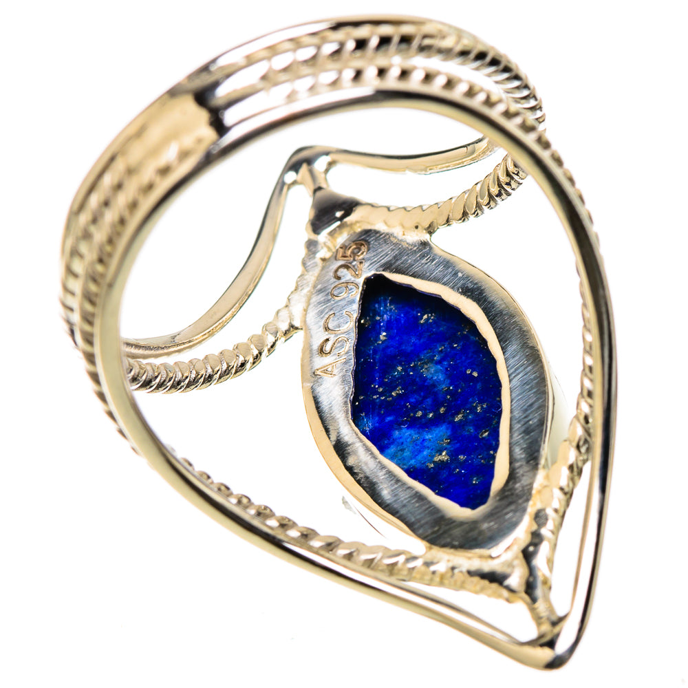 Lapis Lazuli Rings handcrafted by Anasilvercos - RING131210 - Photo 3