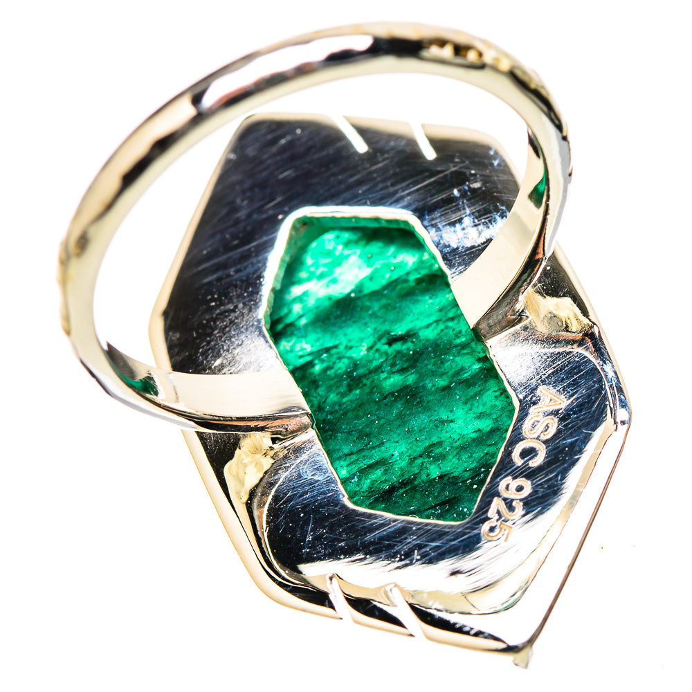 Green Aventurine Rings handcrafted by Anasilvercos - RING131213 - Photo 3