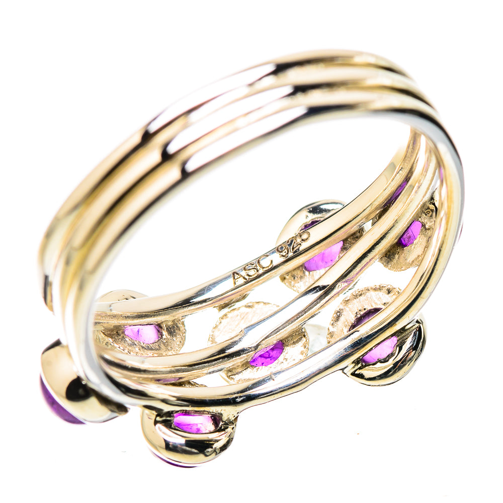 Amethyst Rings handcrafted by Anasilvercos - RING131216 - Photo 3