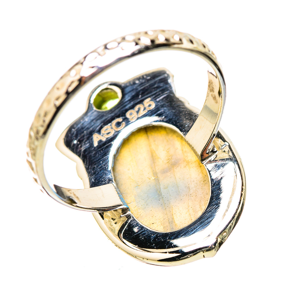 Labradorite Rings handcrafted by Anasilvercos - RING131218 - Photo 3