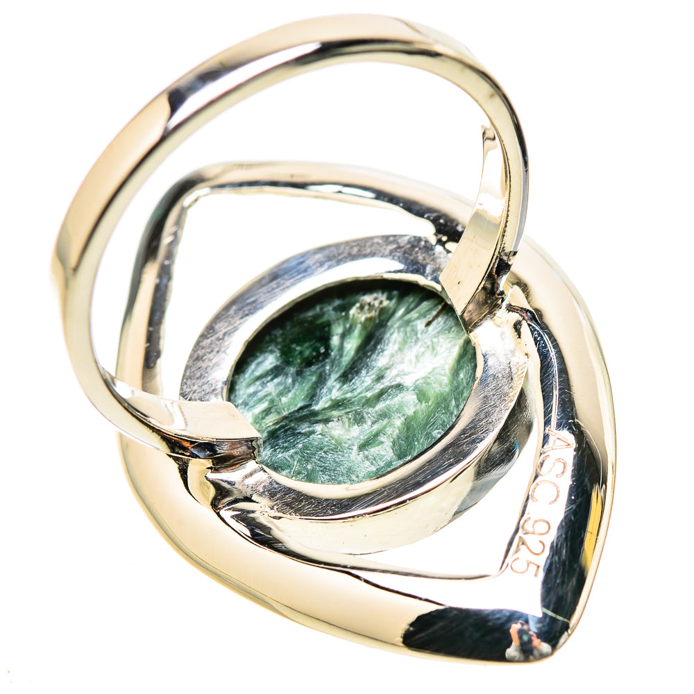 Seraphinite Rings handcrafted by Anasilvercos - RING131221 - Photo 3