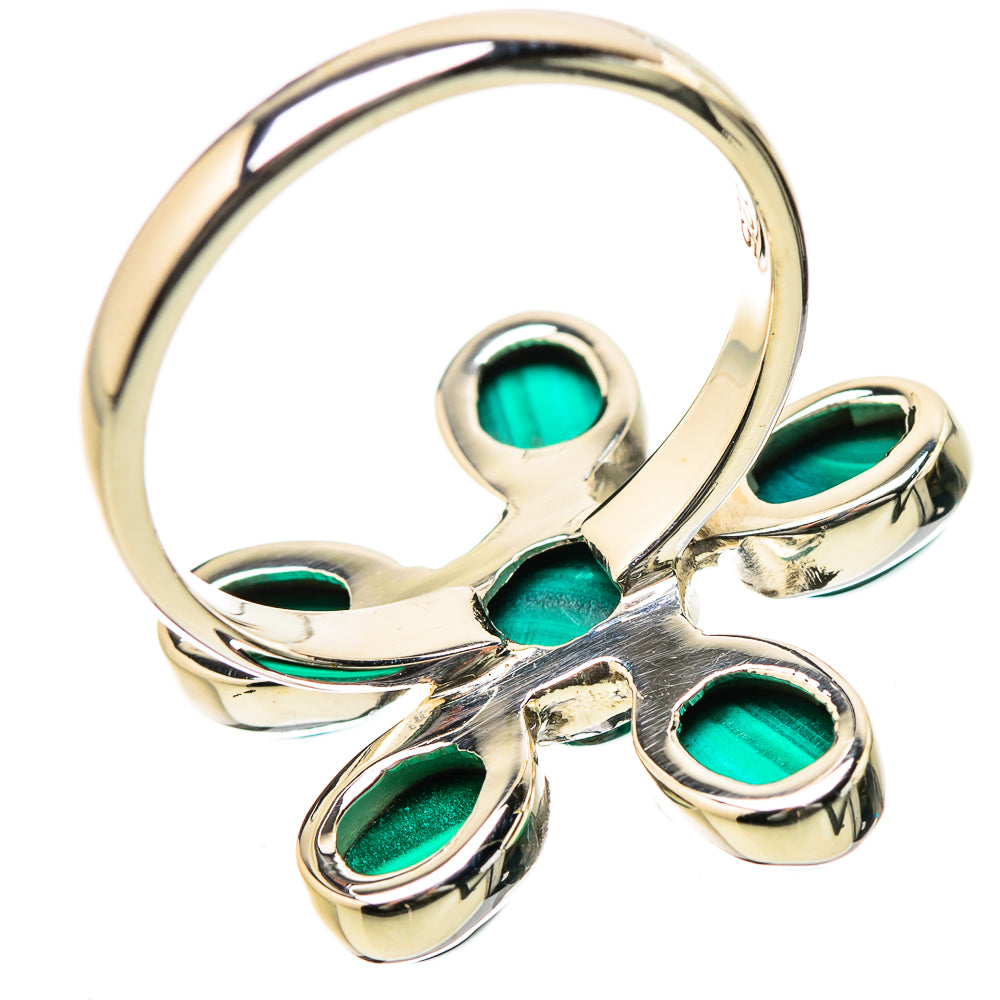 Malachite Rings handcrafted by Anasilvercos - RING131231 - Photo 3