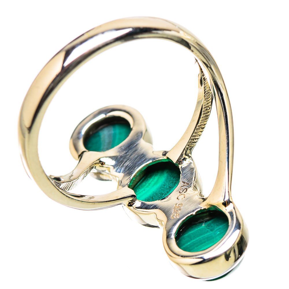 Malachite Rings handcrafted by Anasilvercos - RING131240 - Photo 3
