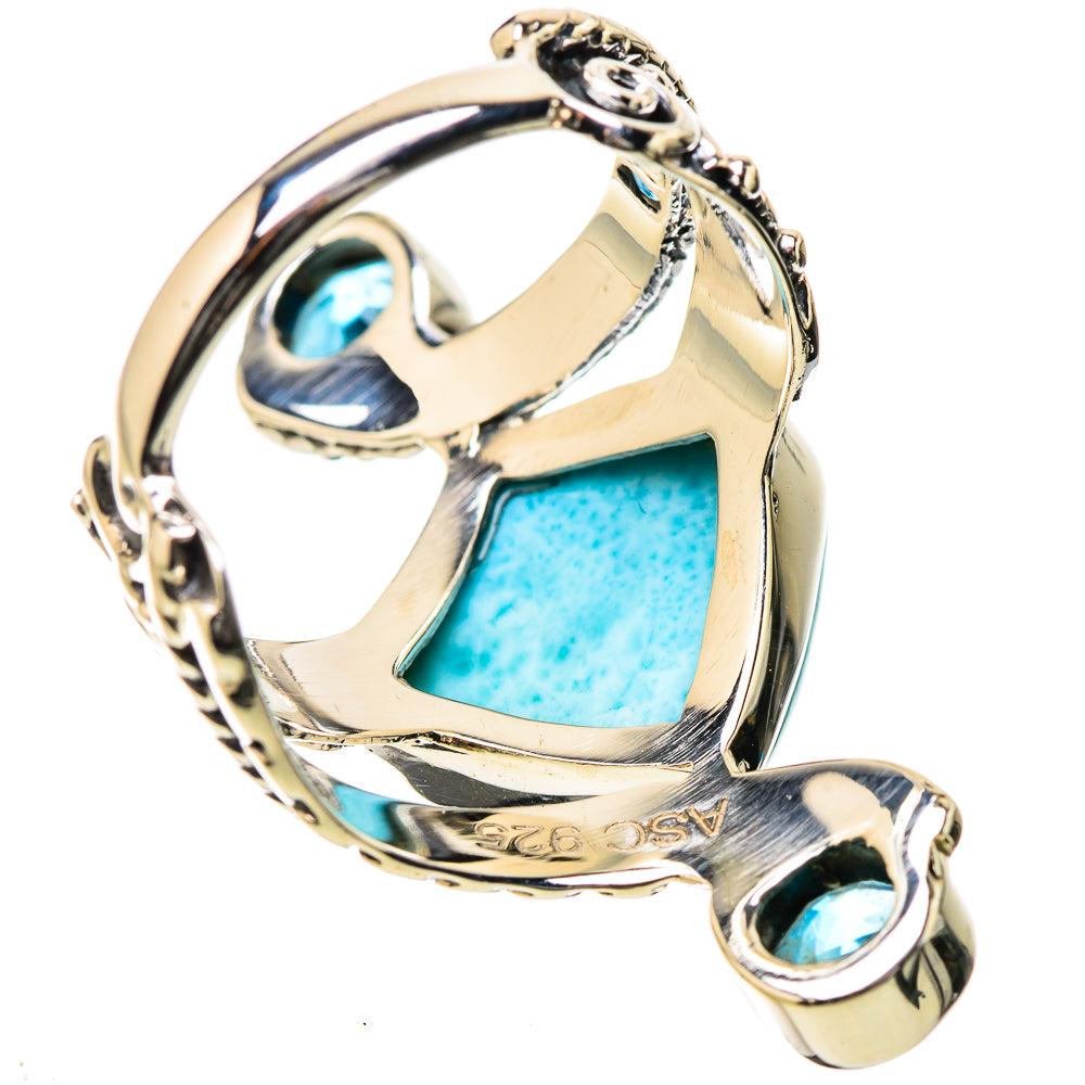 Larimar Rings handcrafted by Anasilvercos - RING131253 - Photo 3