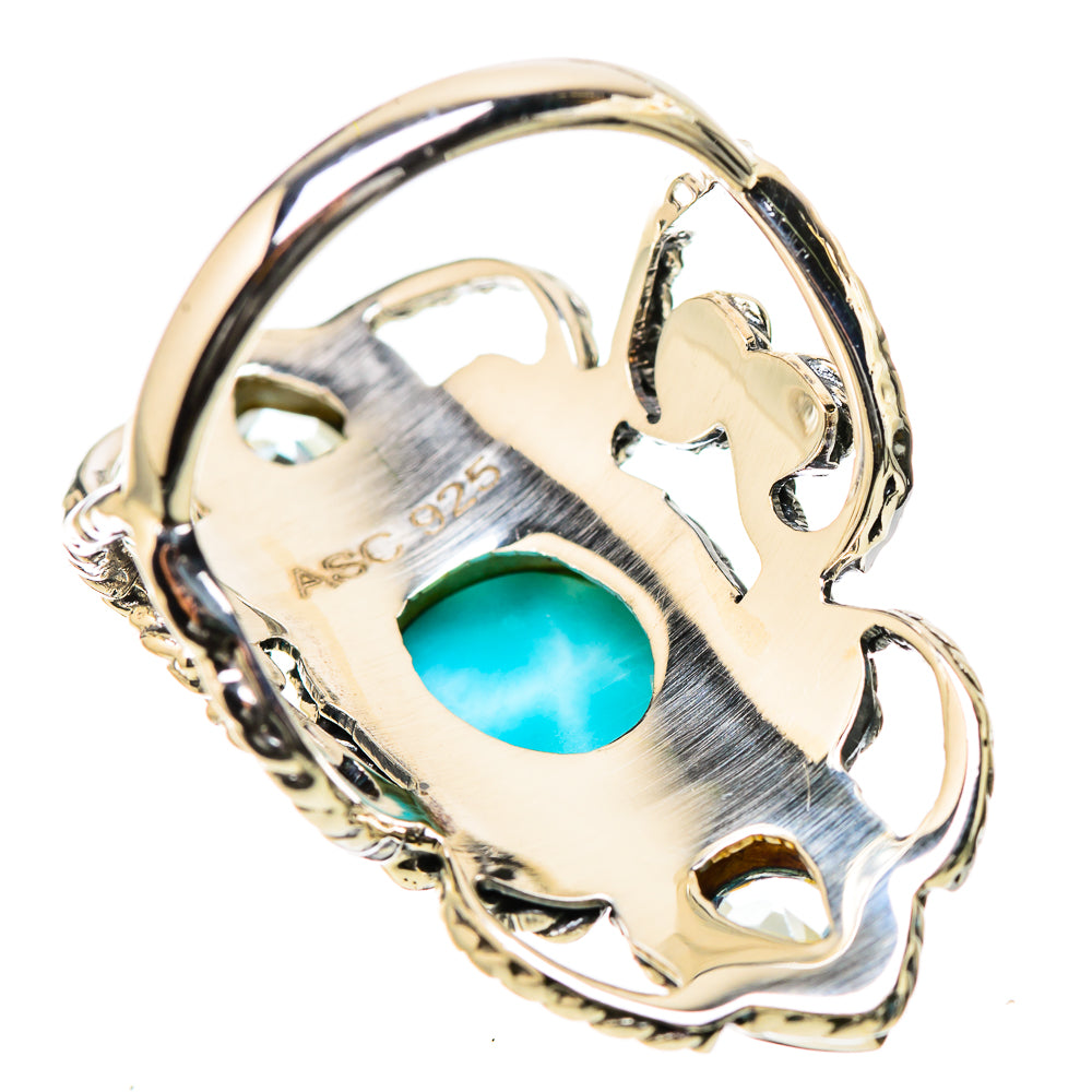 Larimar Rings handcrafted by Anasilvercos - RING131258 - Photo 3