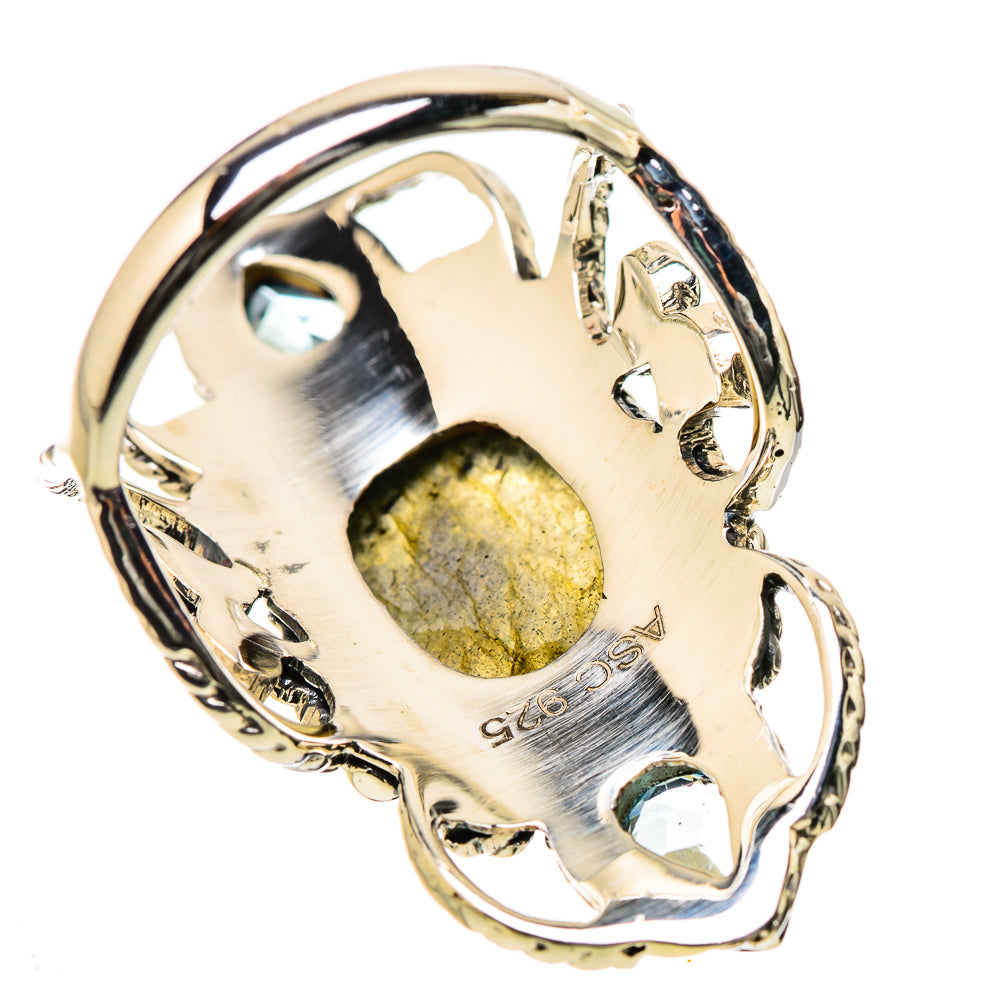 Labradorite Rings handcrafted by Anasilvercos - RING131271 - Photo 3