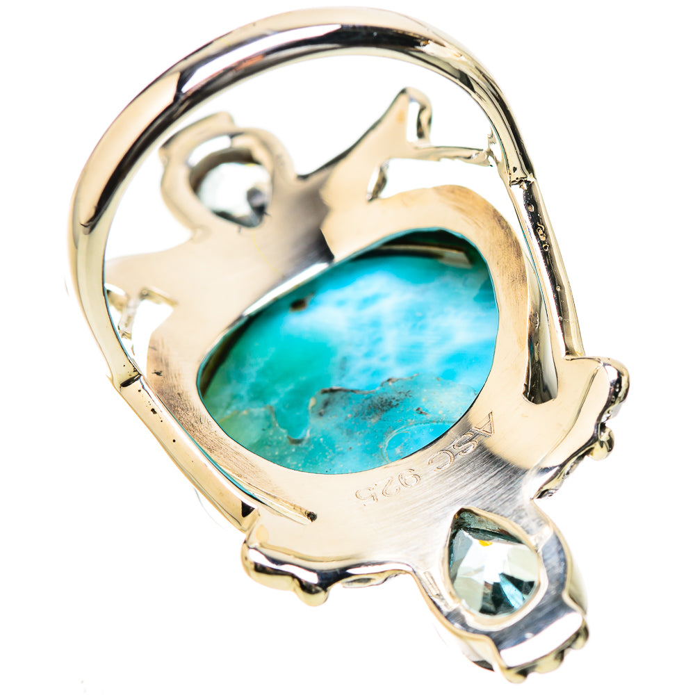 Larimar Rings handcrafted by Anasilvercos - RING131290 - Photo 3