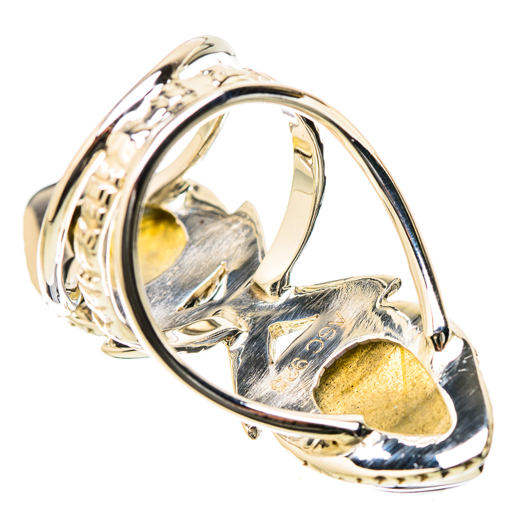 Labradorite Rings handcrafted by Anasilvercos - RING131291 - Photo 3