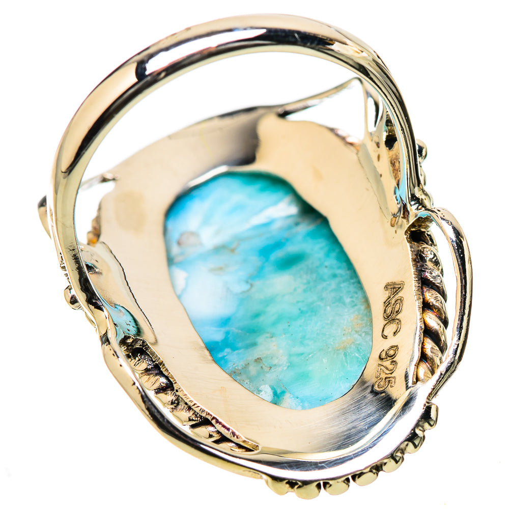 Larimar Rings handcrafted by Anasilvercos - RING131293 - Photo 3