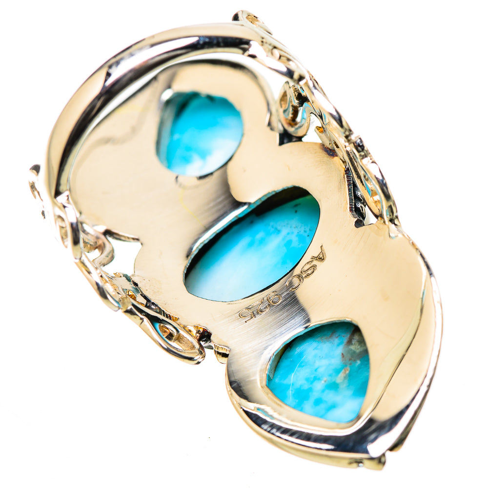 Larimar Rings handcrafted by Anasilvercos - RING131303 - Photo 3