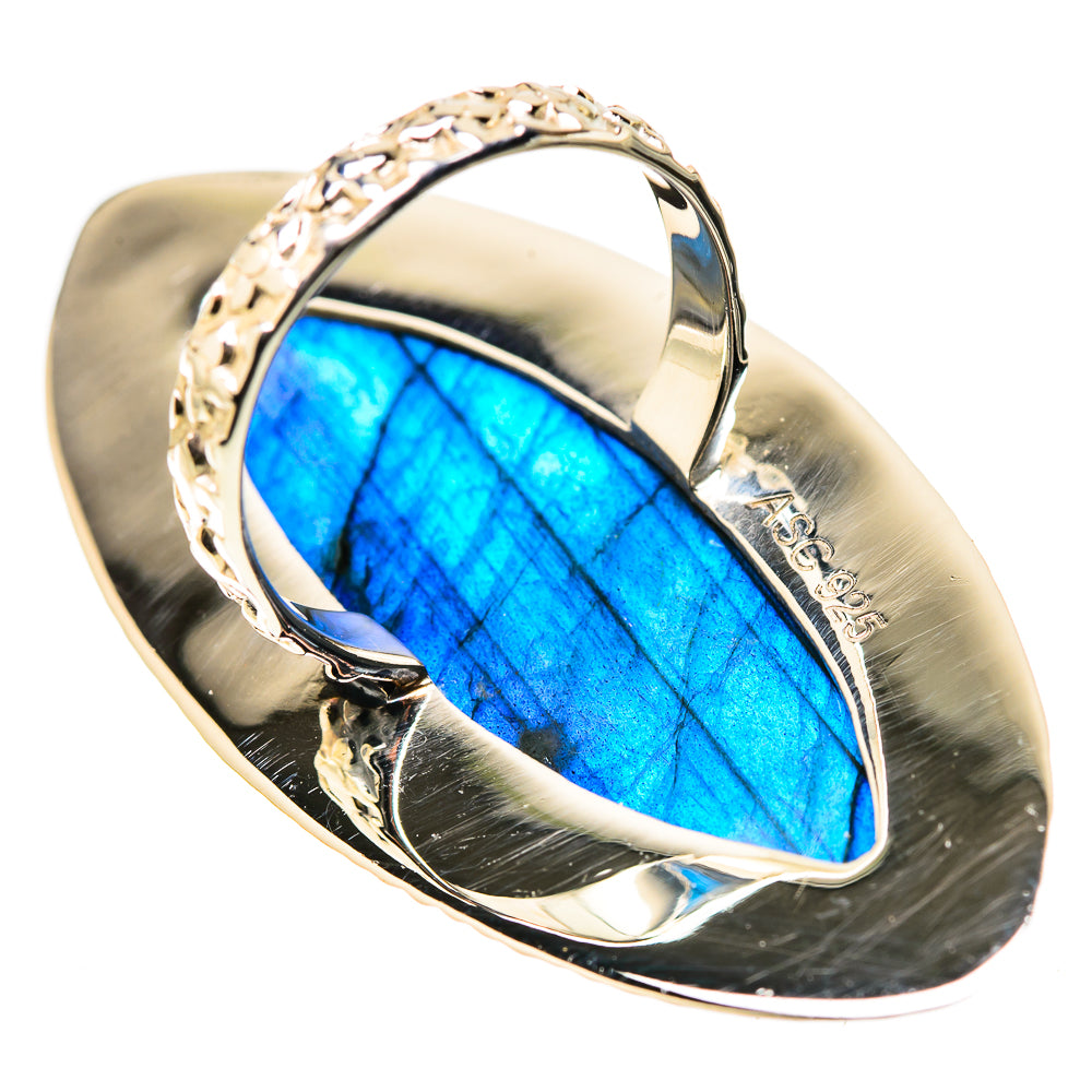 Labradorite Rings handcrafted by Anasilvercos - RING131323 - Photo 3