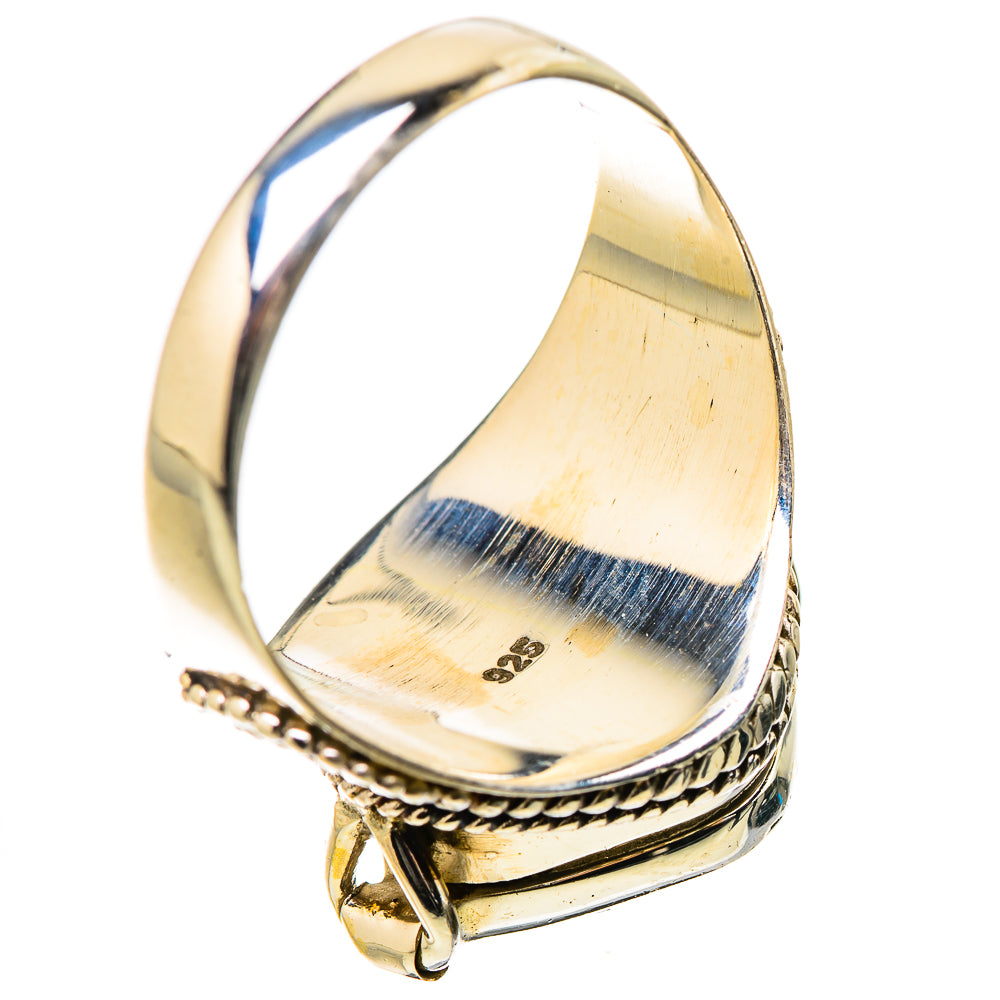 Swiss Blue Topaz Rings handcrafted by Anasilvercos - RING131329 - Photo 3