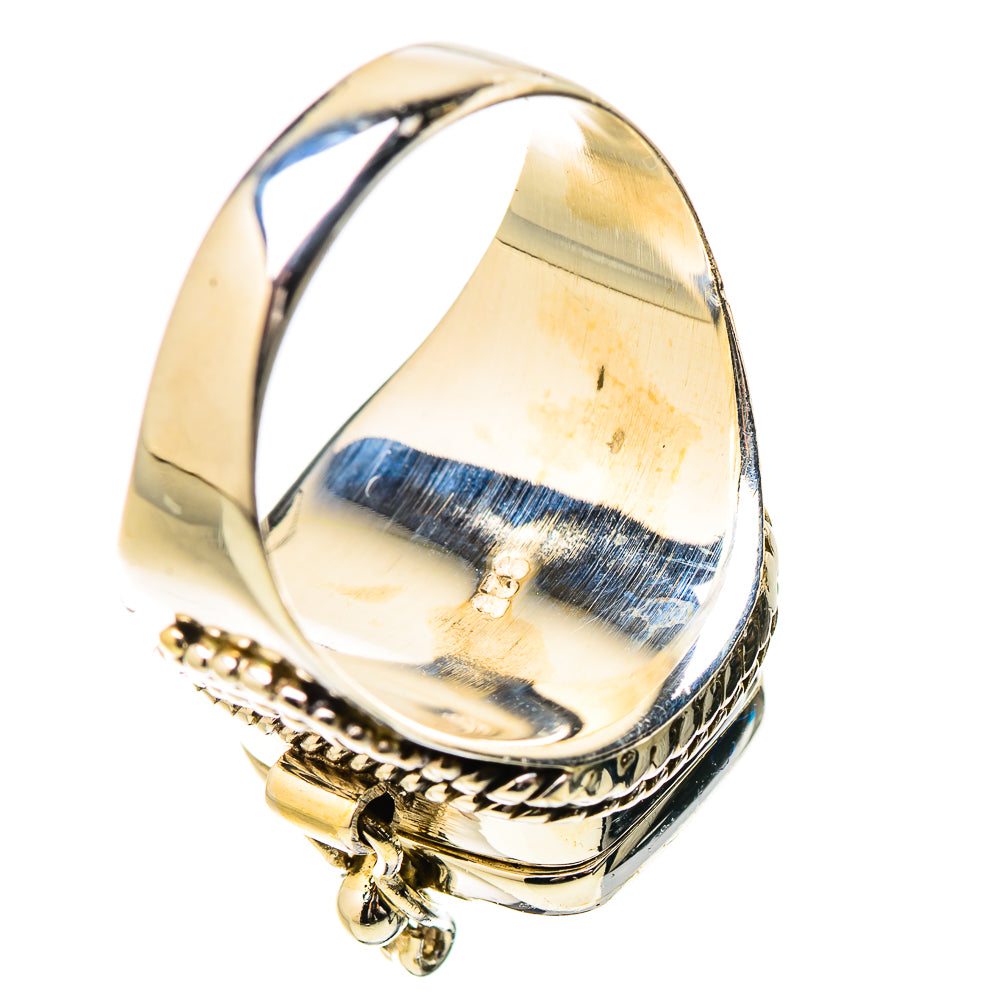 Swiss Blue Topaz Rings handcrafted by Anasilvercos - RING131330 - Photo 3