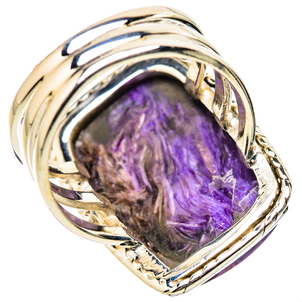 Charoite Rings handcrafted by Anasilvercos - RING131336 - Photo 3