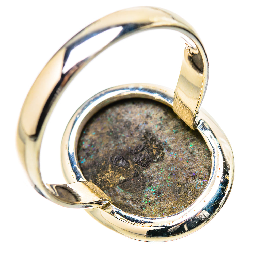Andamooka Opal Rings handcrafted by Anasilvercos - RING131342 - Photo 3