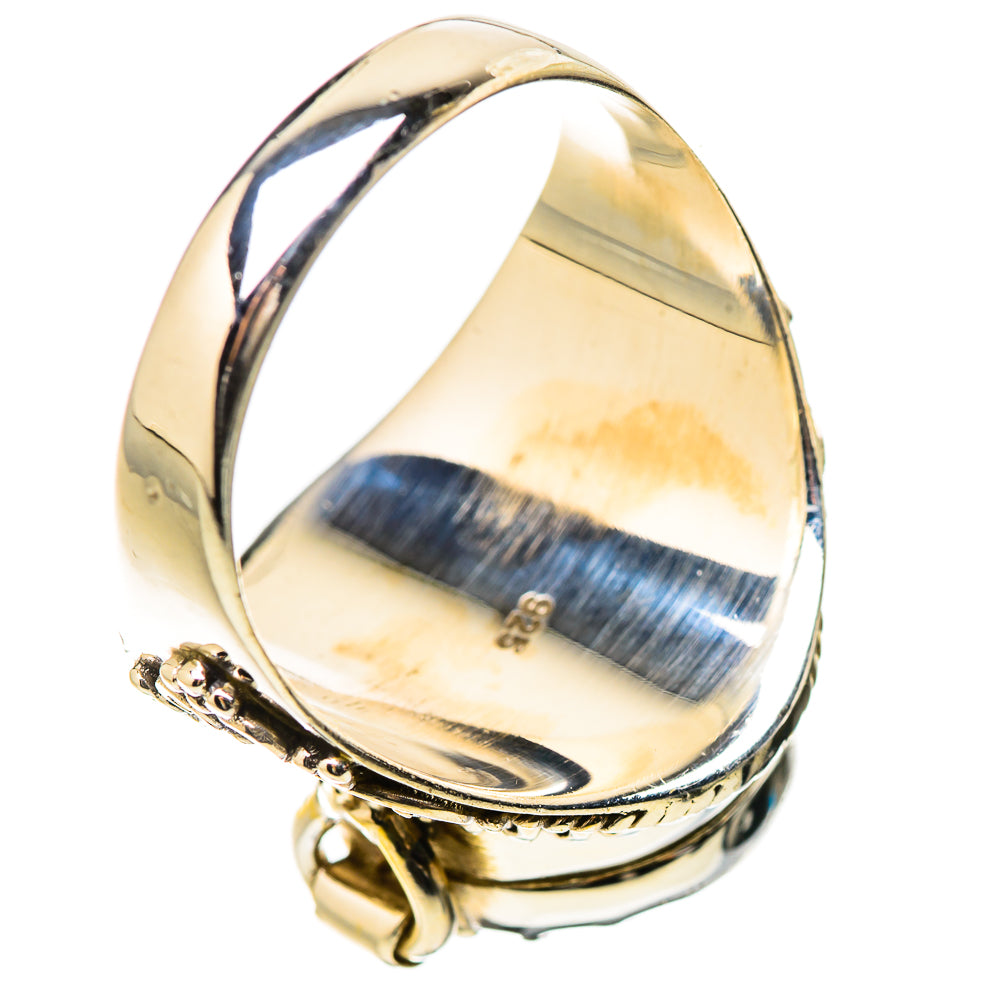 Swiss Blue Topaz Rings handcrafted by Anasilvercos - RING131343 - Photo 3