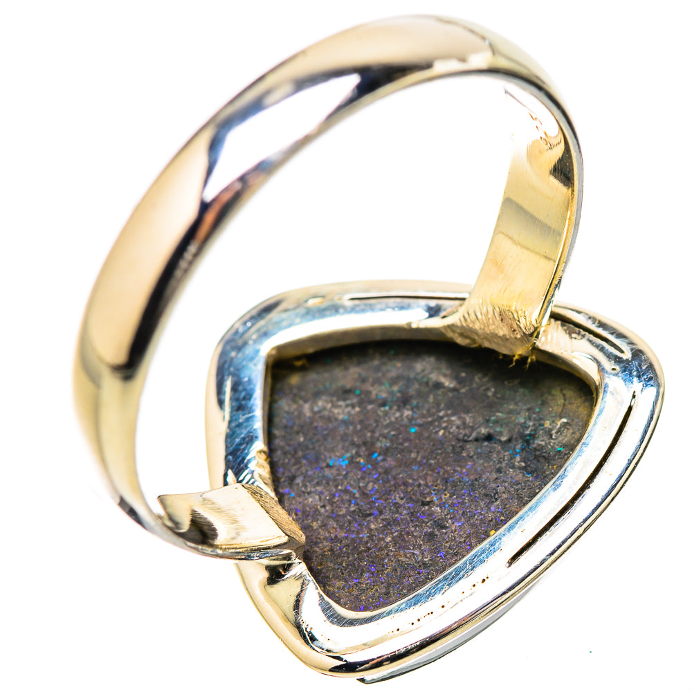 Andamooka Opal Rings handcrafted by Anasilvercos - RING131369 - Photo 3