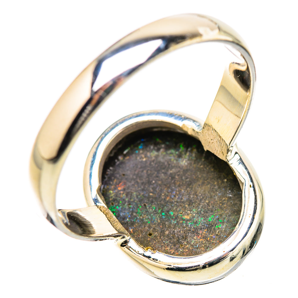 Andamooka Opal Rings handcrafted by Anasilvercos - RING131370 - Photo 3