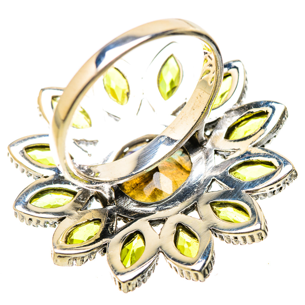 Labradorite Rings handcrafted by Anasilvercos - RING131393 - Photo 3